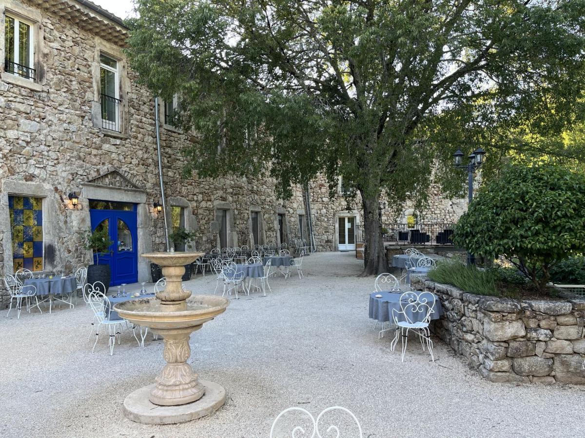 Logis Hotel Restaurant Le Domaine De L'Eau Vive Largentière Exterior foto